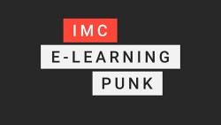 Grafik mit dem Schriftzug IMC E-Learning Punk