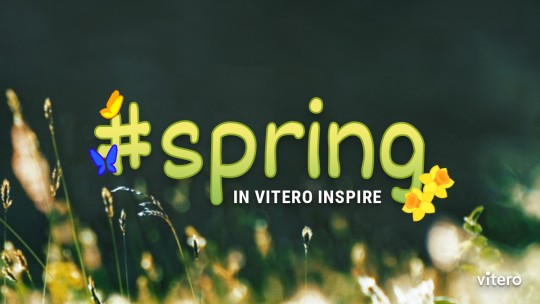 Frühling in vitero inspire