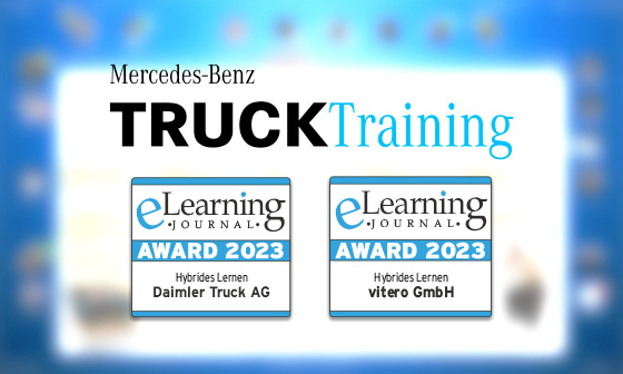 Daimler Truck & vitero - eLearning Award 2023
