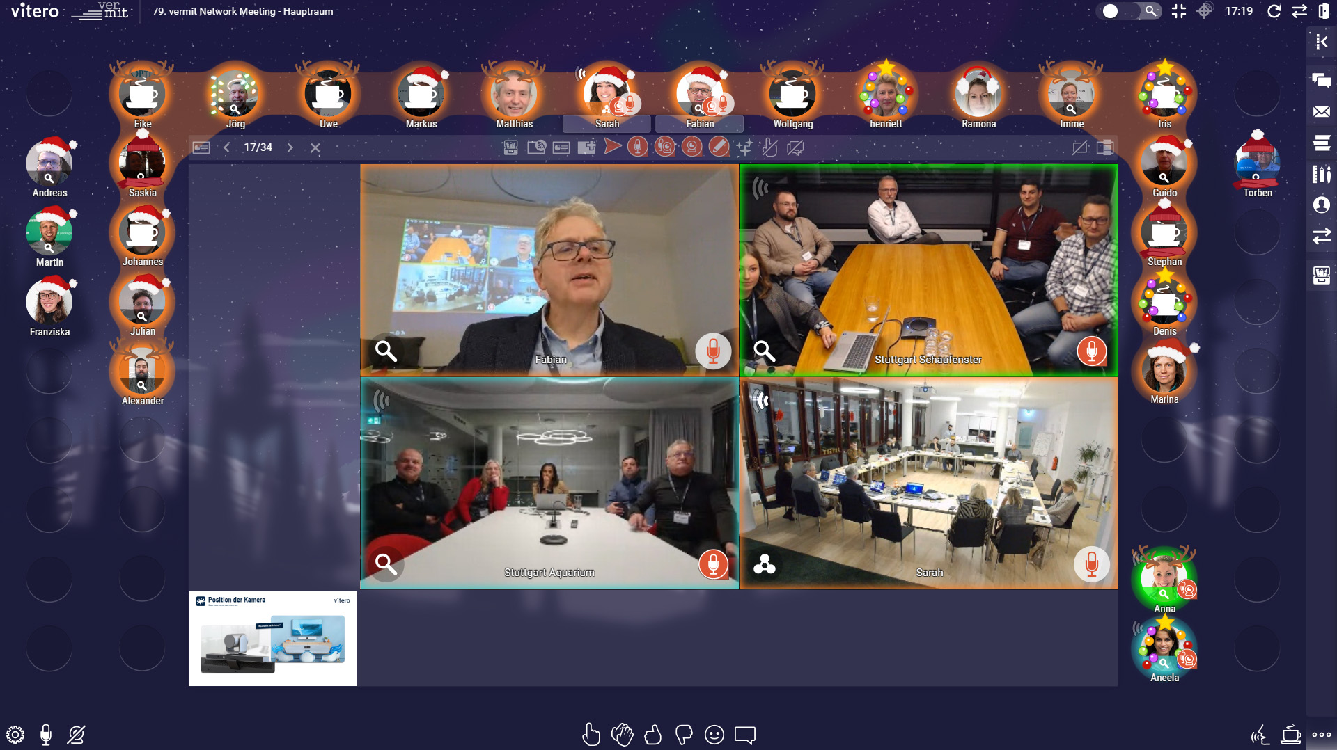 Hybrides vermit Event bei vitero
